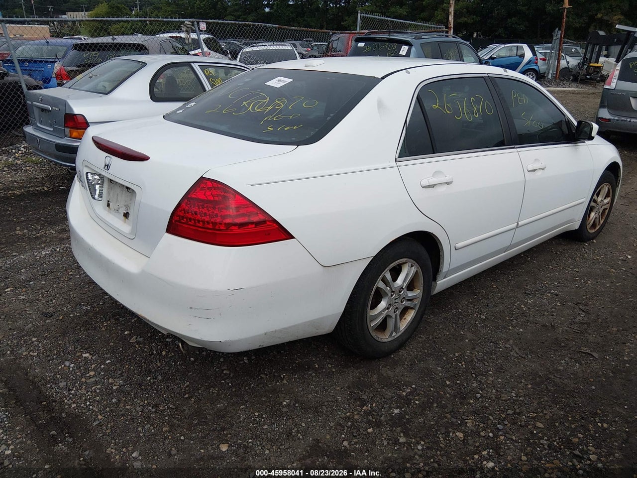 2007 HONDA ACCORD 2.4 EX · 4/10
