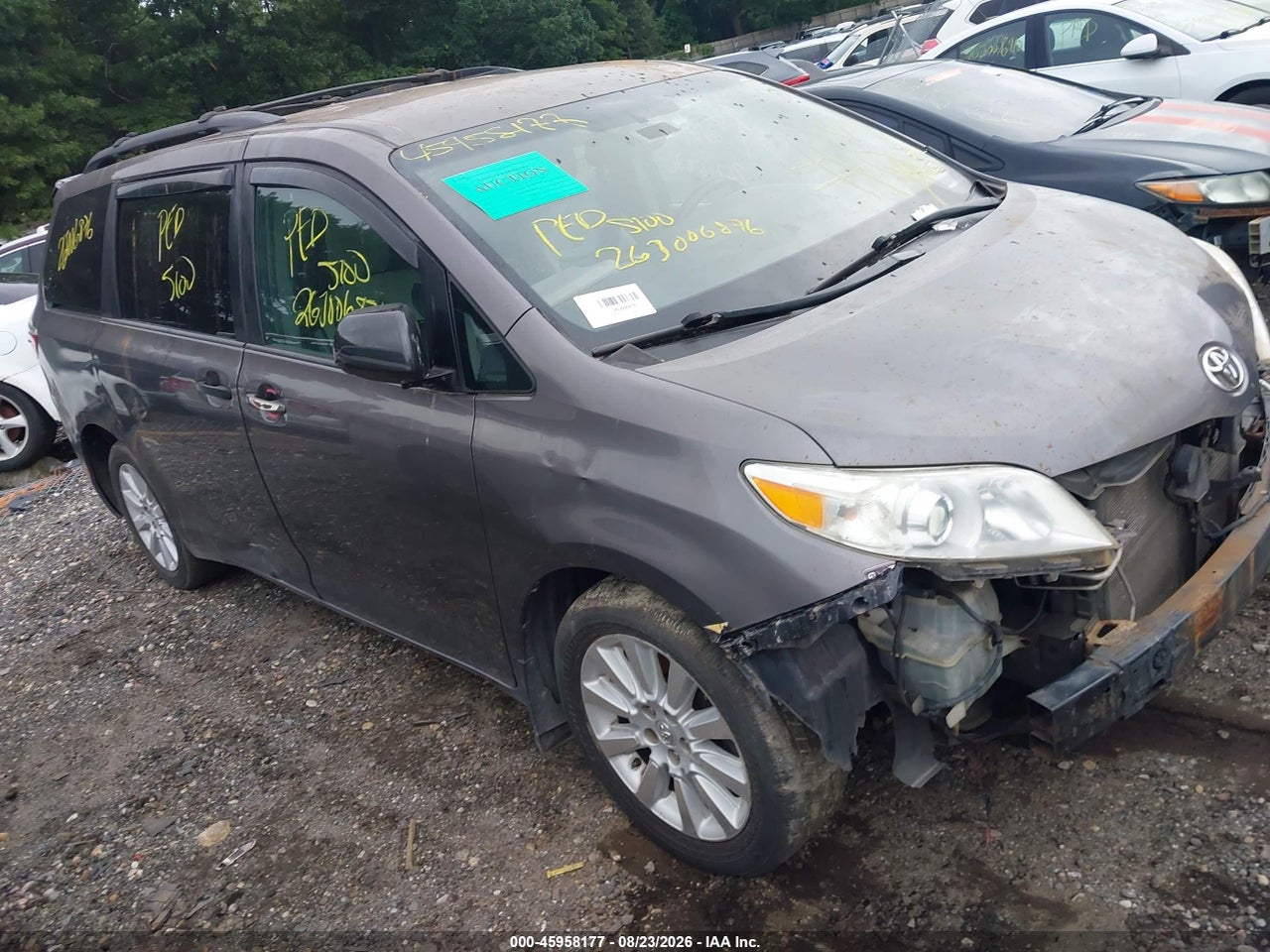 5TDJK3DC3FS****** · 2015 TOYOTA SIENNA LE 7 PASSENGER