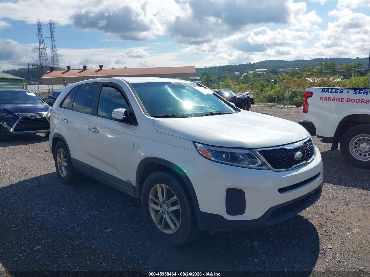5XYKTCA6XEG****** · 2014 KIA SORENTO LX