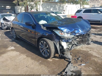 1HGCR2F58EA****** · 2014 HONDA ACCORD SPORT