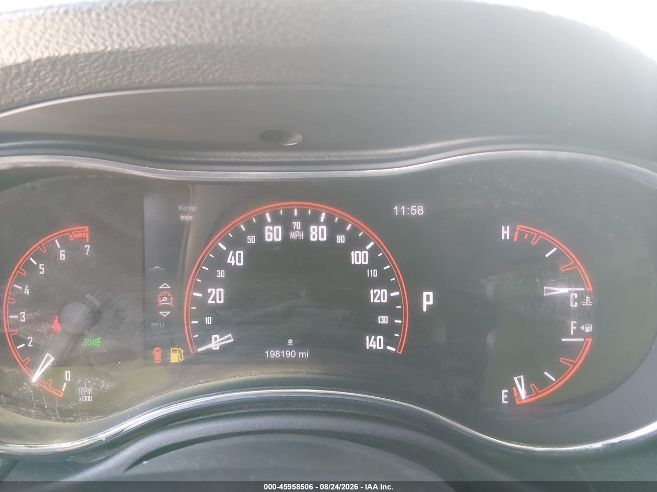 1C4RDHAG8EC****** · 2014 DODGE DURANGO SXT · 7/11