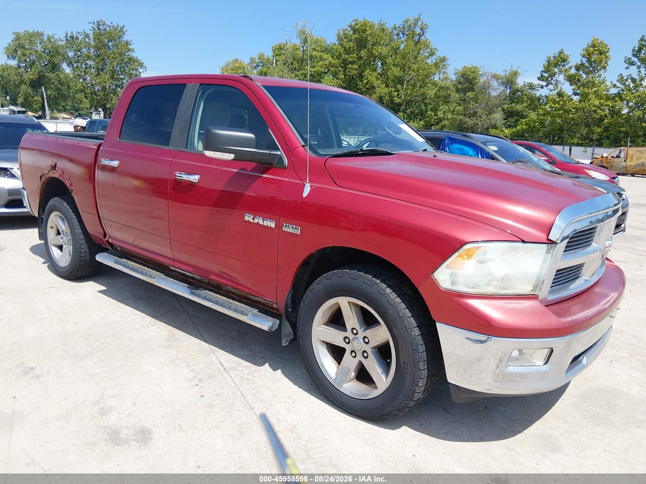 1D7RV1CT6AS****** · 2010 DODGE RAM 1500 SLT/SPORT/TRX