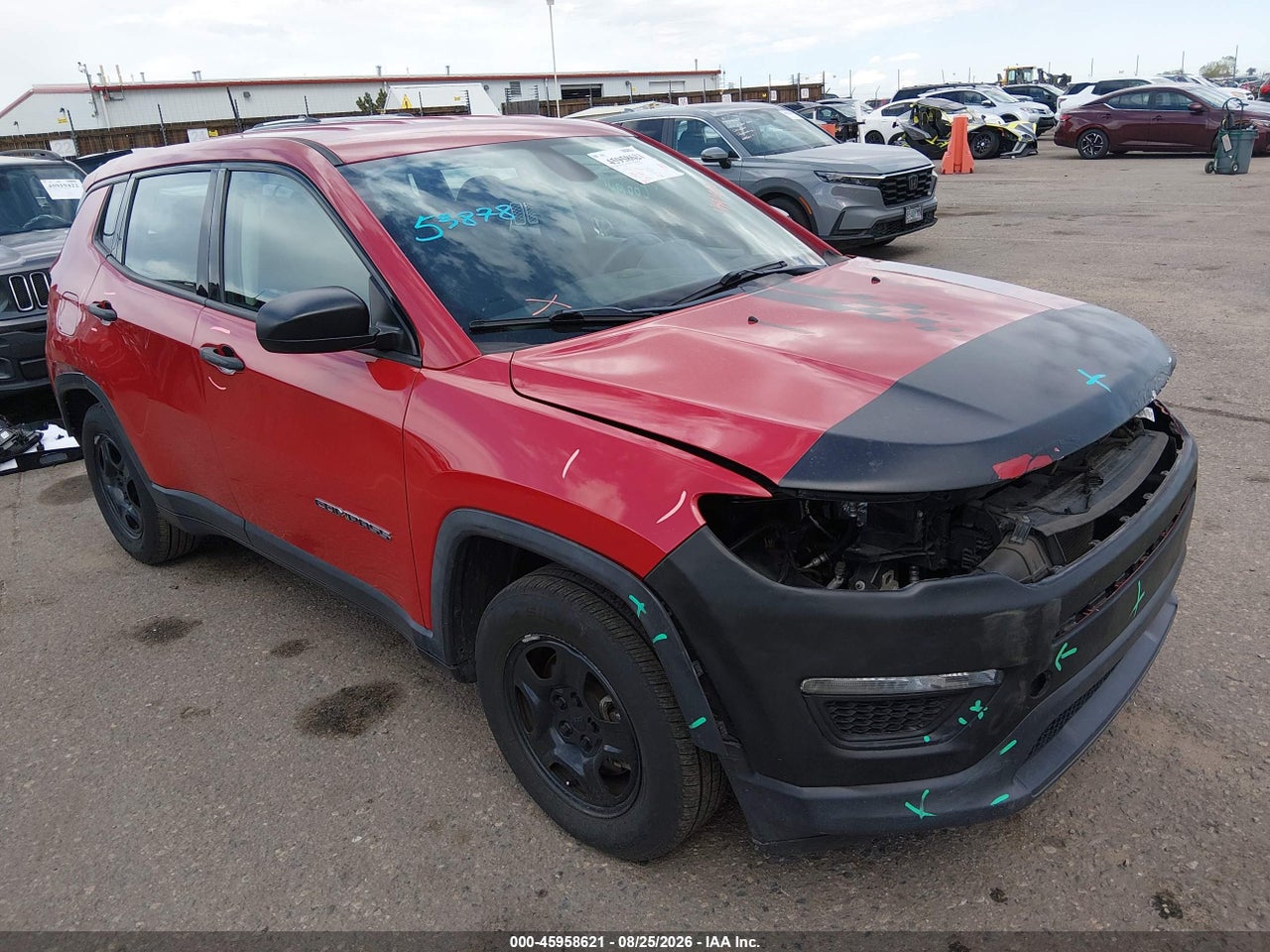 3C4NJCAB9LT****** · 2020 JEEP COMPASS SPORT FWD