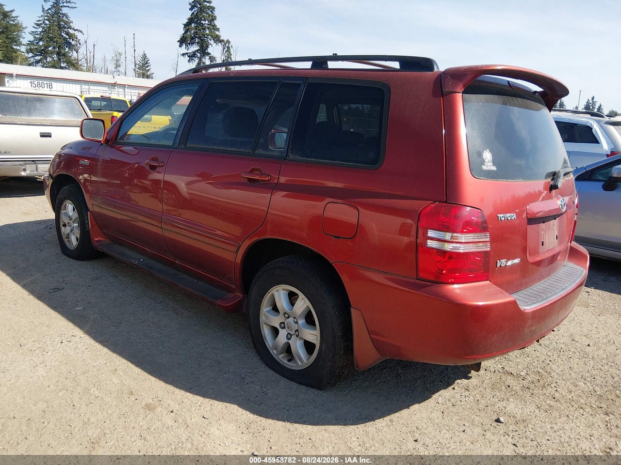 2003 TOYOTA HIGHLANDER LIMITED V6 · 3/11
