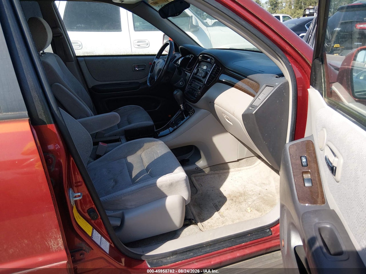 2003 TOYOTA HIGHLANDER LIMITED V6 · 5/11