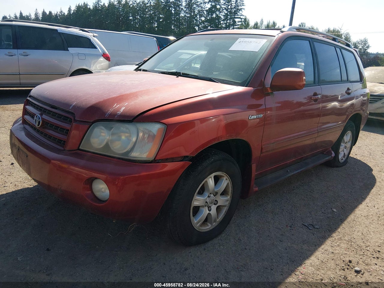 2003 TOYOTA HIGHLANDER LIMITED V6 · 2/11