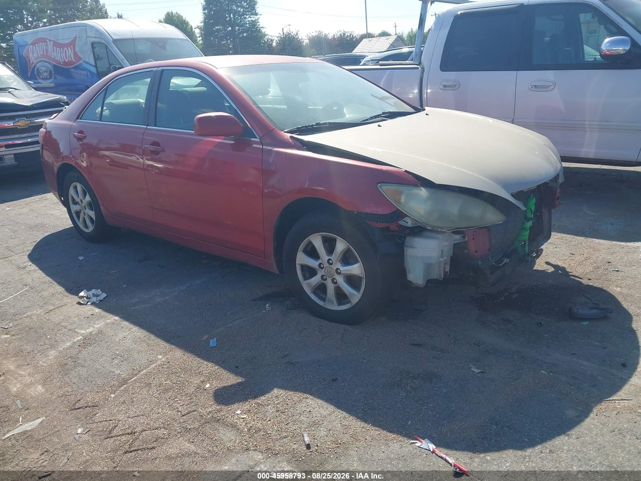 4T1BE46K77U****** · 2007 TOYOTA CAMRY LE