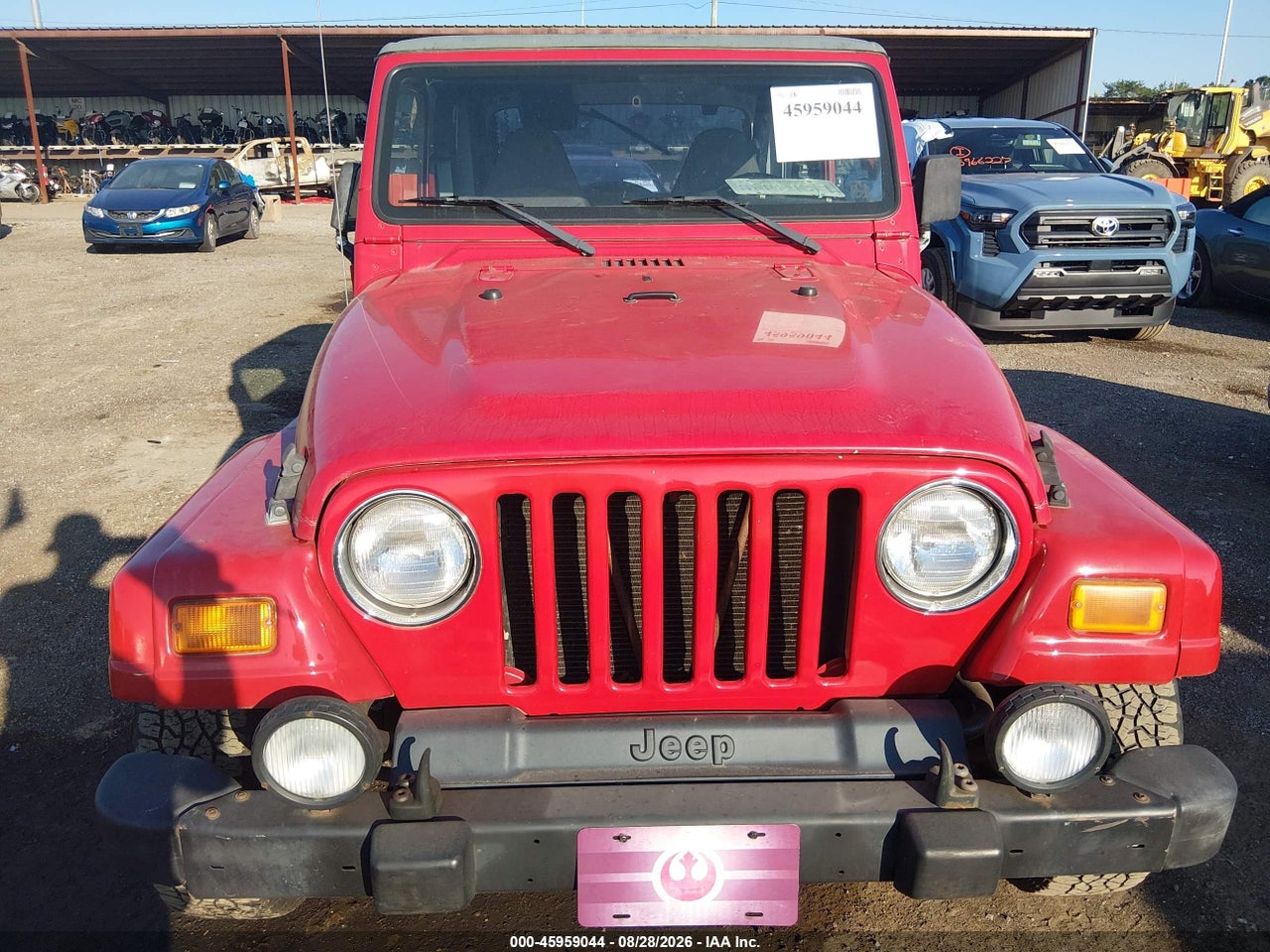 2002 JEEP WRANGLER SPORT · 6/11