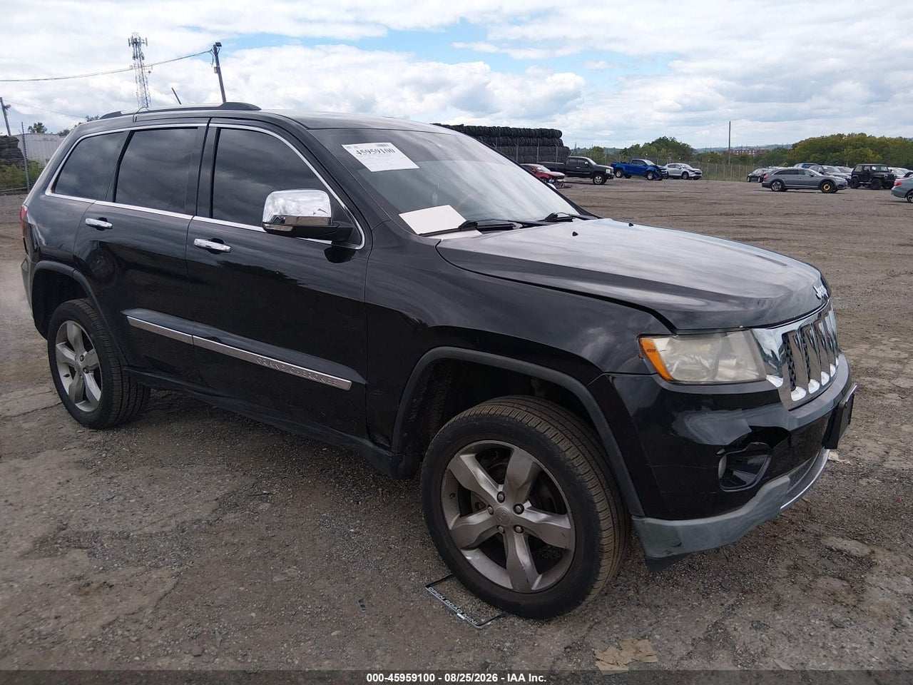 1C4RJFCG0DC****** · 2013 JEEP GRAND CHEROKEE OVERLAND