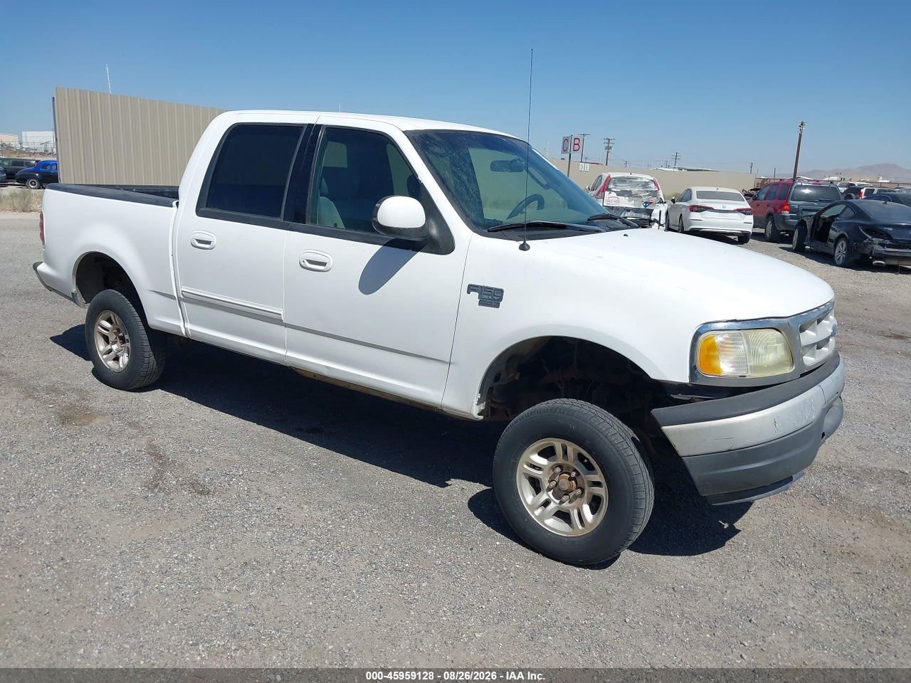 1FTRW07683K****** · 2003 FORD F-150 LARIAT/XLT