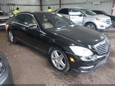 WDDNG9EB6DA****** · 2013 MERCEDES-BENZ S 550 4MATIC