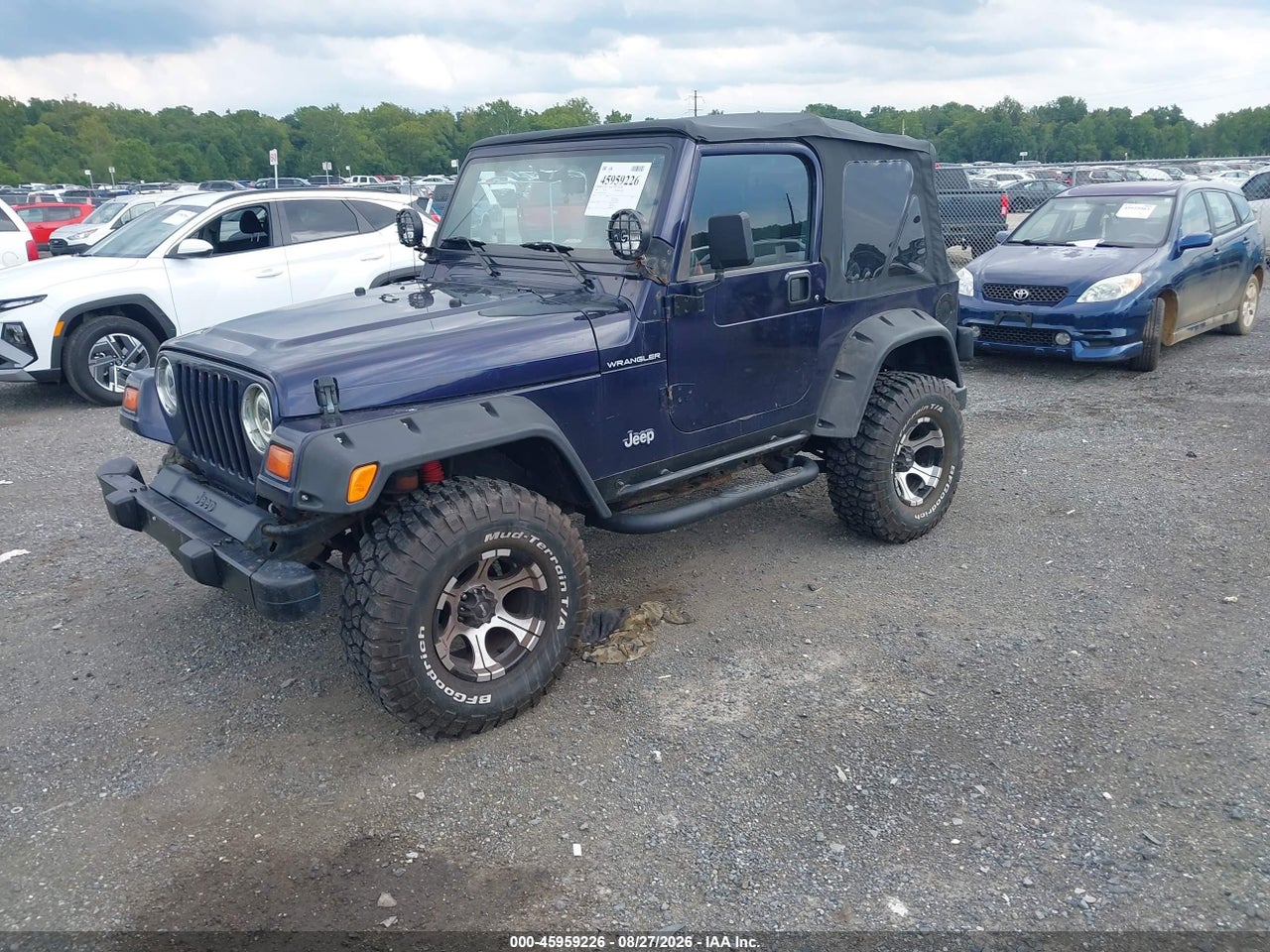 1998 JEEP WRANGLER SE · 2/11