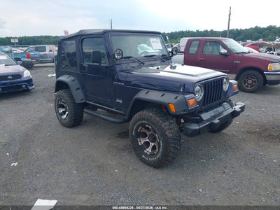 1J4FY29P7WP****** · 1998 JEEP WRANGLER SE
