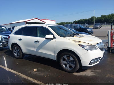 5FRYD4H24GB****** · 2016 ACURA MDX ACURAWATCH PLUS PACKAGE