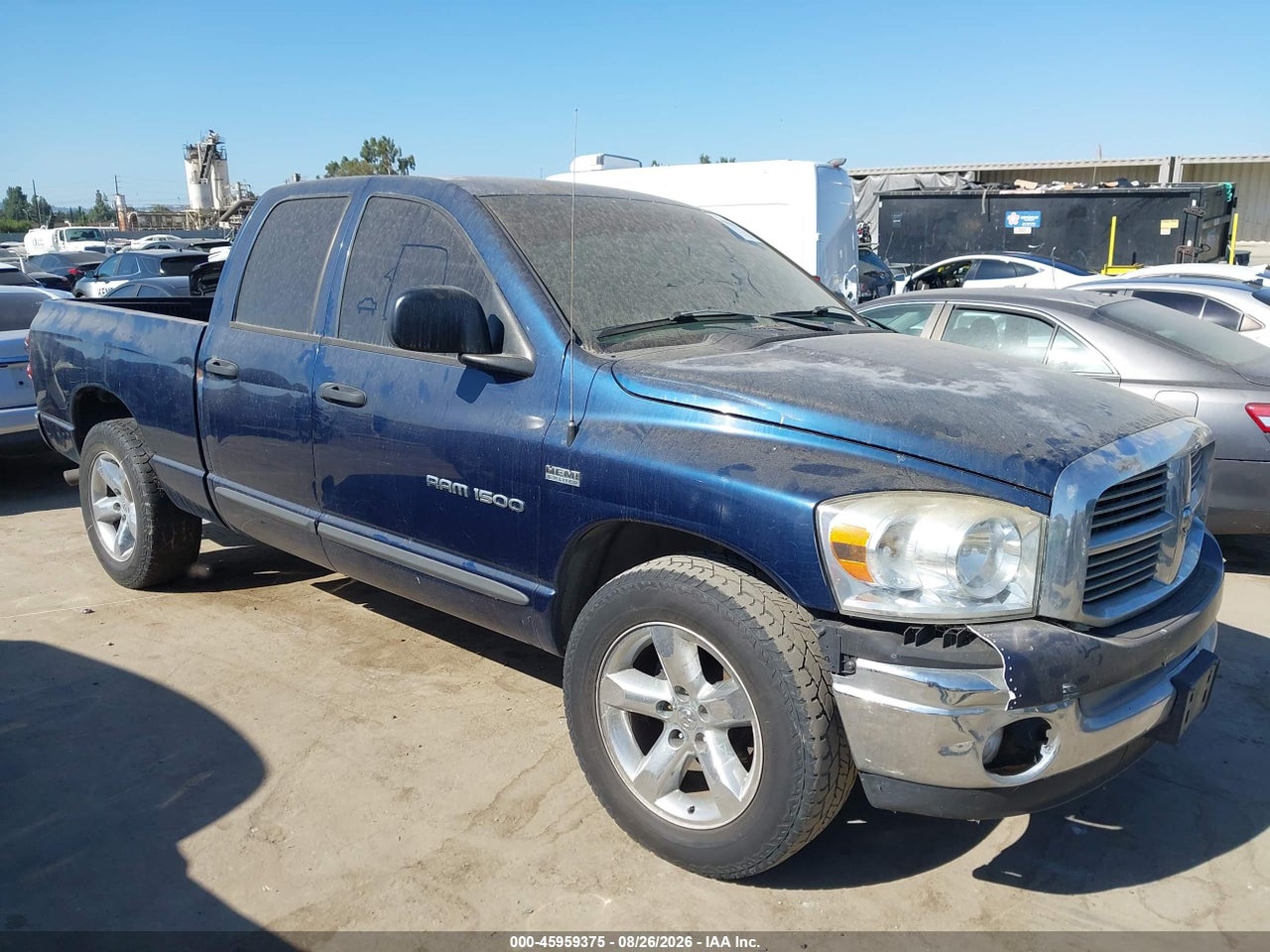 1D7HA18267J****** · 2007 DODGE RAM 1500 SLT