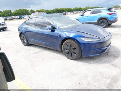5YJ3E1EA3TF****** · 2026 TESLA MODEL 3 PREMIUM REAR-WHEEL DRIVE/REAR-WHEEL DRIVE