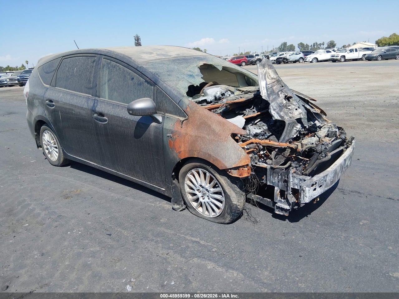 2014 TOYOTA PRIUS V THREE