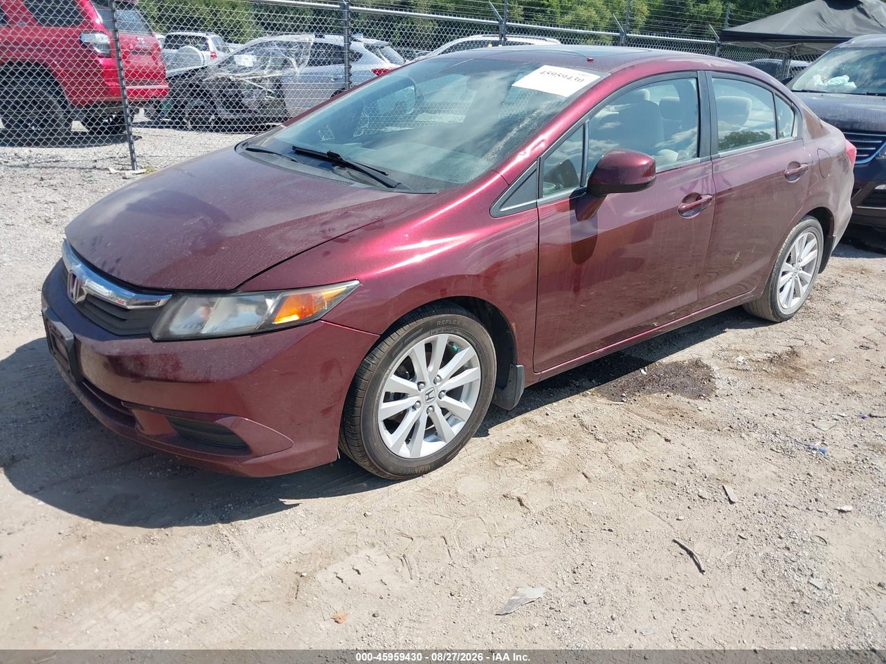 2012 HONDA CIVIC EX · 2/11