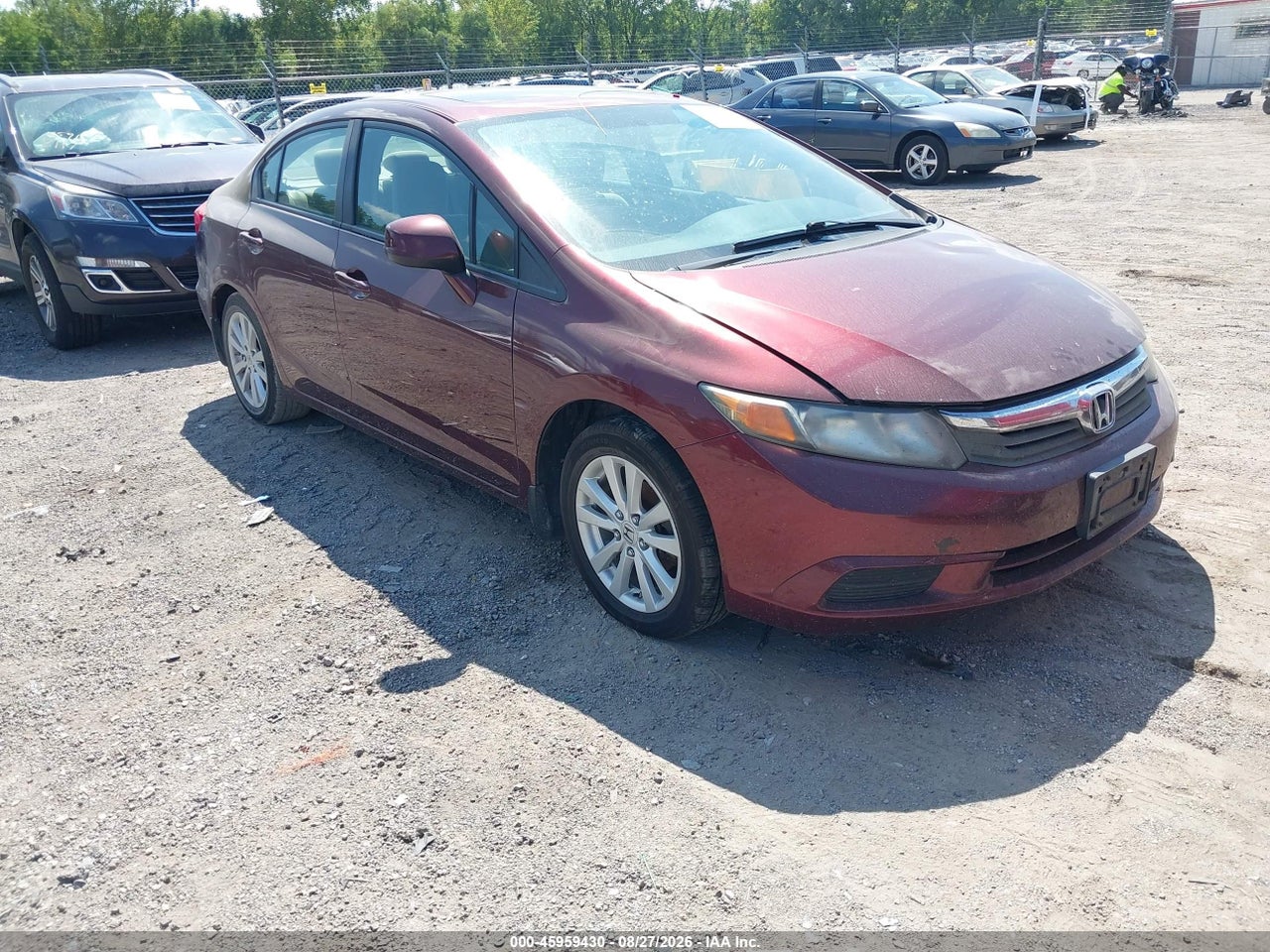 2012 HONDA CIVIC EX