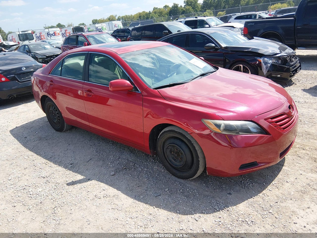 4T1BE46KX7U****** · 2007 TOYOTA CAMRY LE