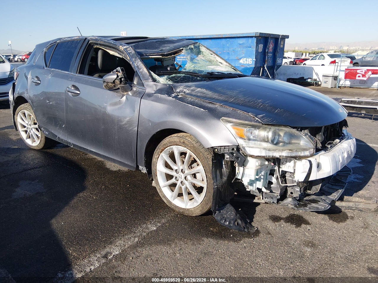 JTHKD5BH9C2****** · 2012 LEXUS CT 200H PREMIUM