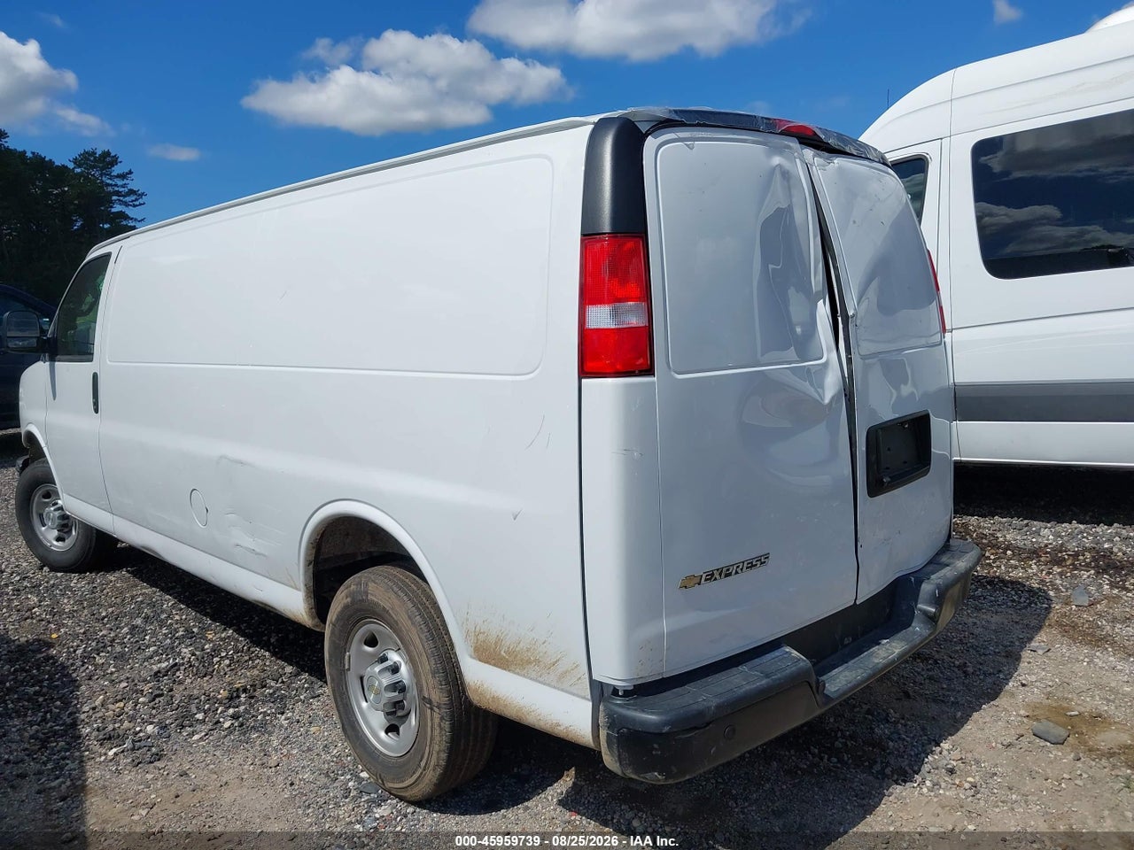2025 CHEVROLET EXPRESS CARGO RWD 2500 EXTENDED WHEELBASE WT · 3/11