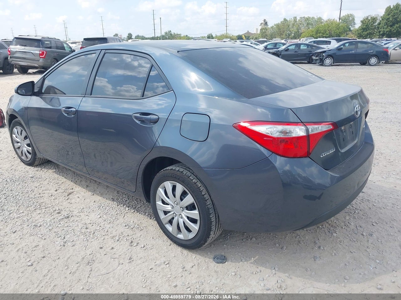 2015 TOYOTA COROLLA LE · 3/11
