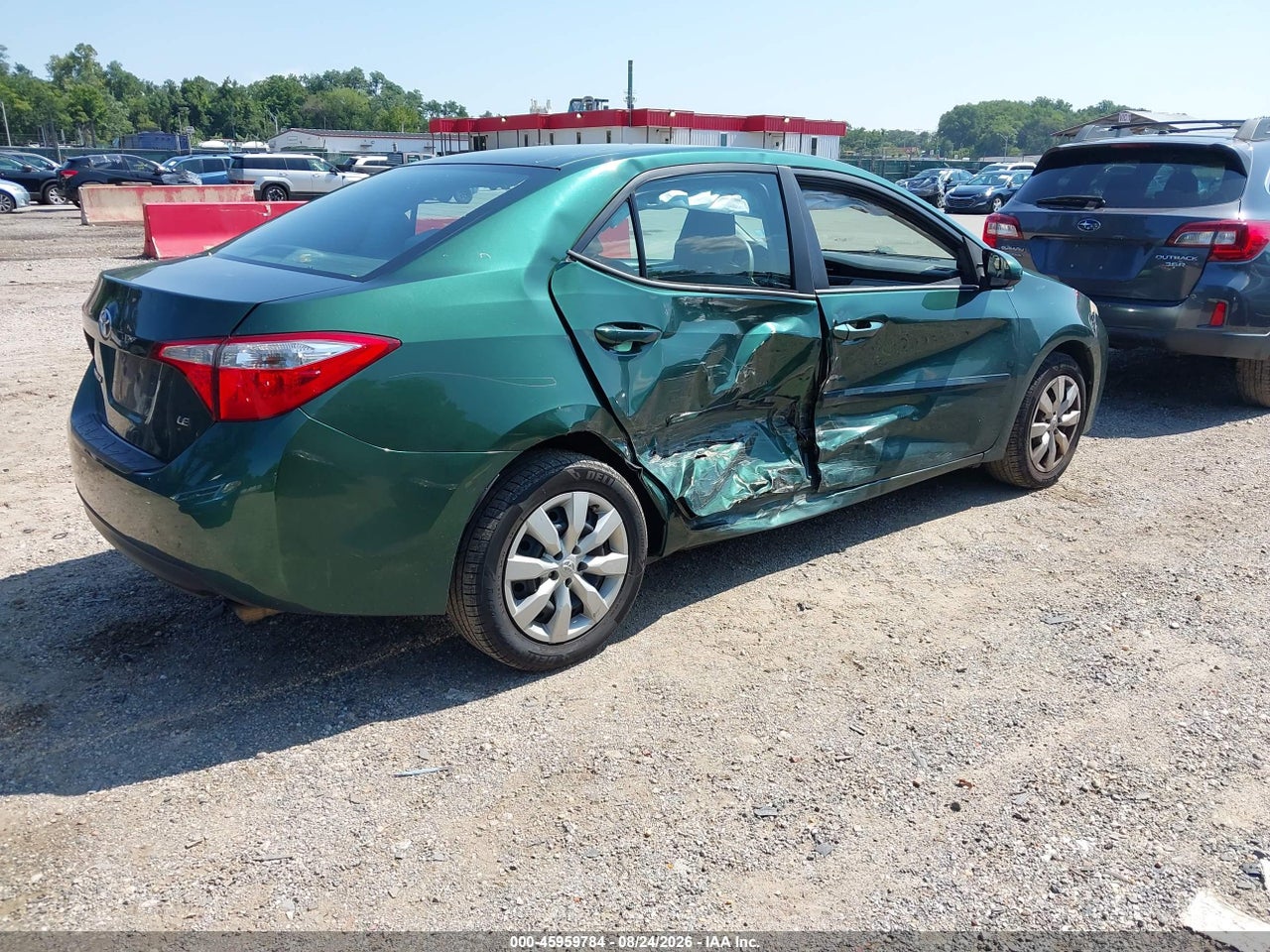 2014 TOYOTA COROLLA LE · 4/11