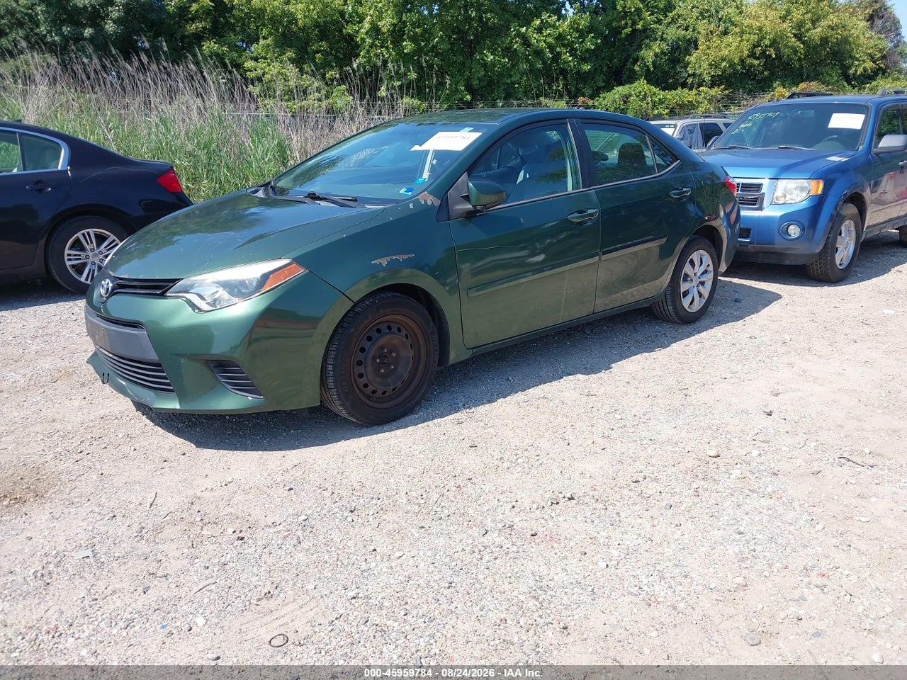 2014 TOYOTA COROLLA LE · 2/11