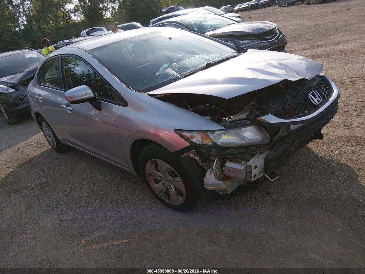 19XFB2E53EE****** · 2014 HONDA CIVIC LX