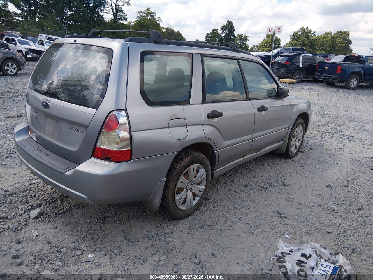 2008 SUBARU FORESTER 2.5X · 4/11
