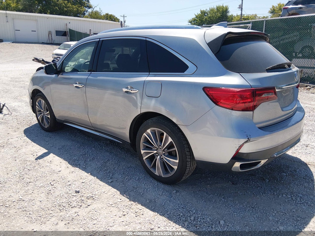 2018 ACURA MDX TECHNOLOGY PACKAGE   ACURAWATCH PLUS PKG · 3/10