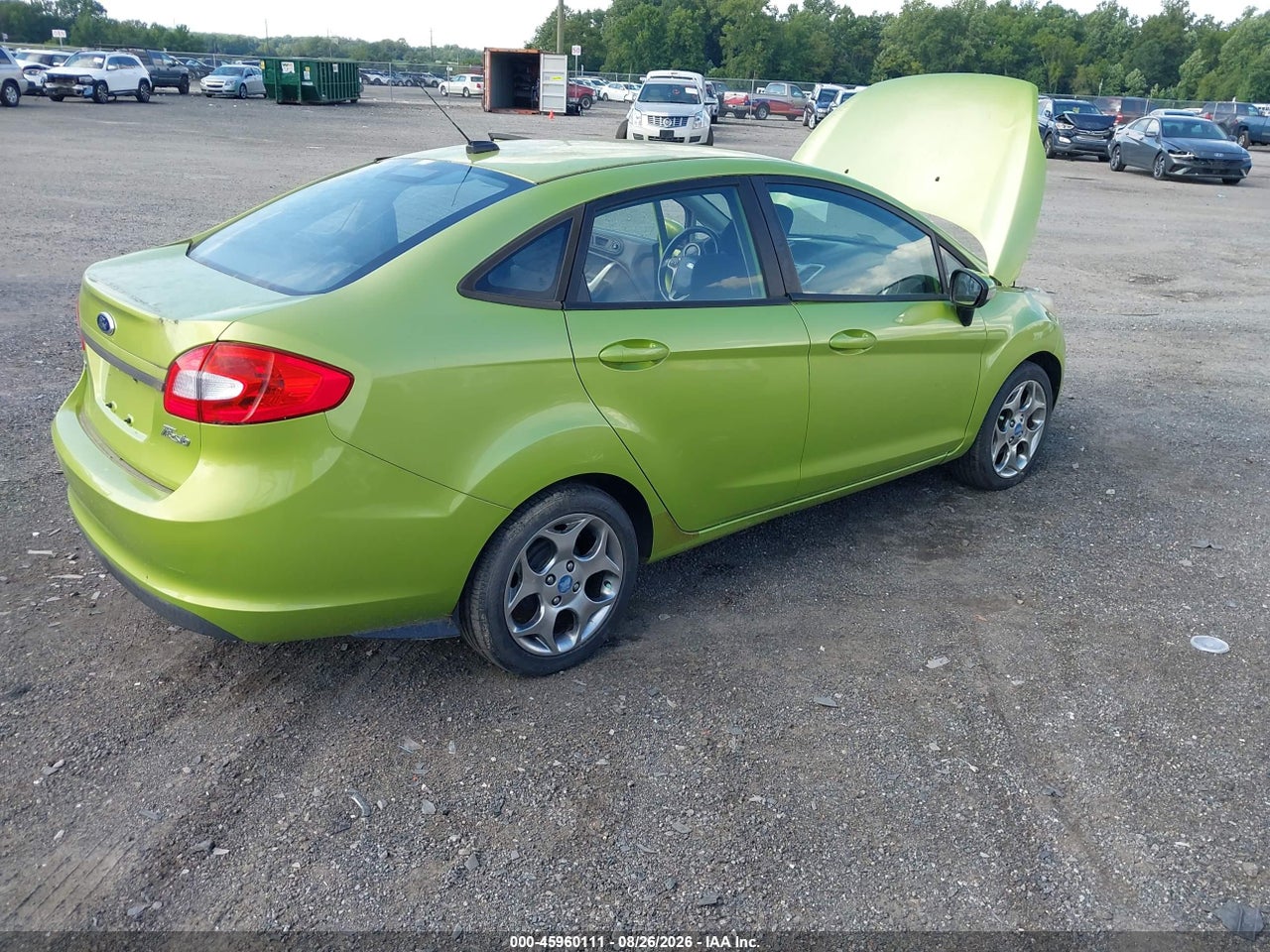 2012 FORD FIESTA SEL · 4/11