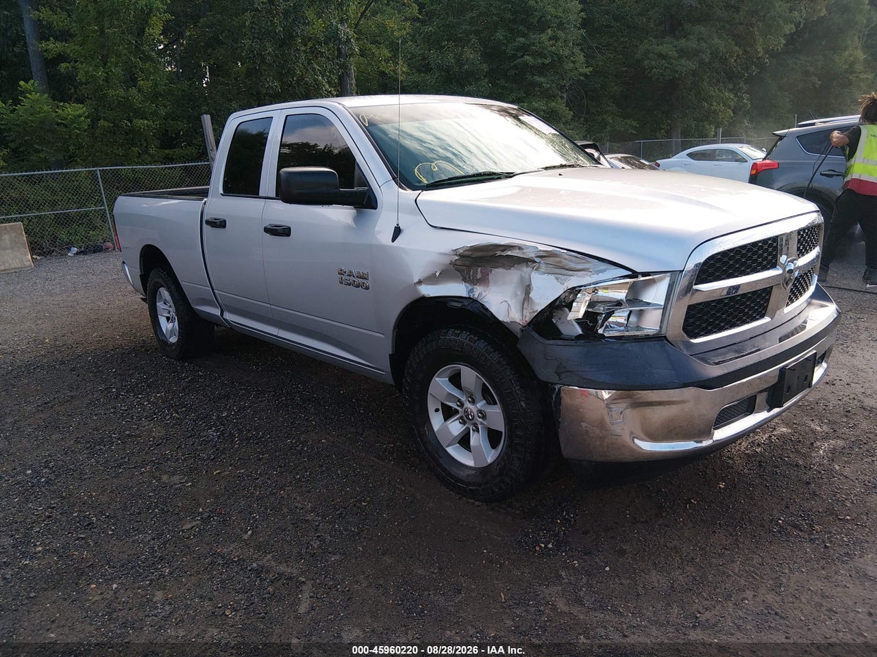 1C6RR7FG7HS****** · 2017 RAM 1500 TRADESMAN  4X4 6'4 BOX