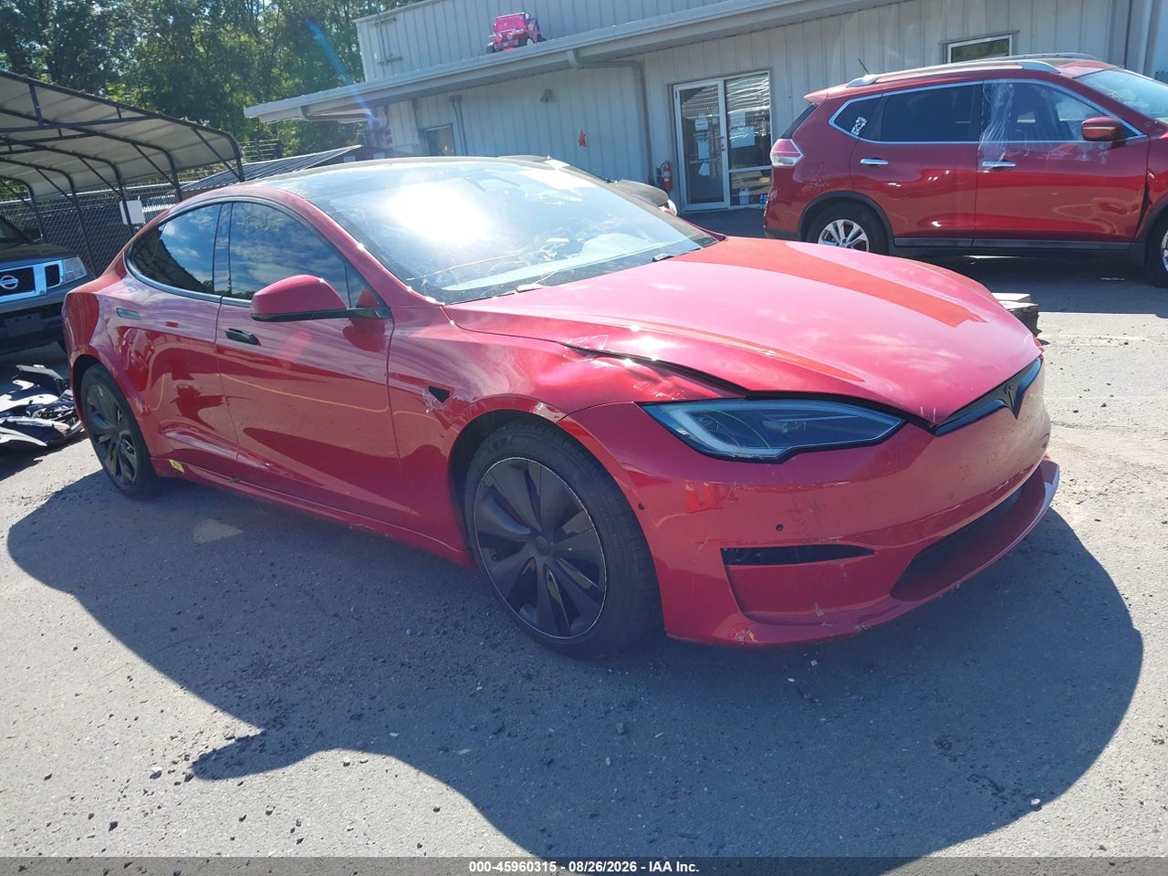 5YJSA1E68NF****** · 2022 TESLA MODEL S PLAID TRI MOTOR ALL-WHEEL DRIVE