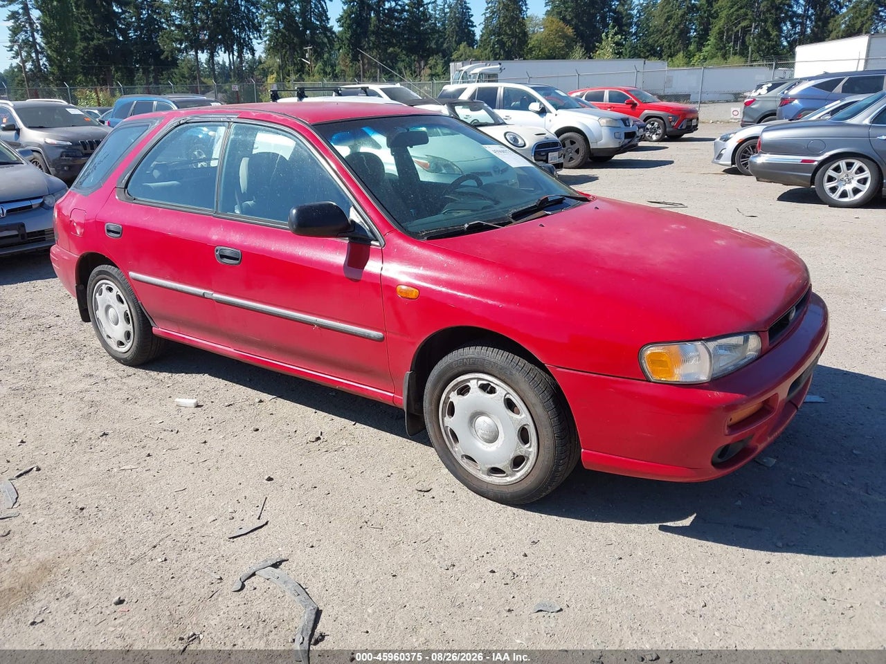 JF1GF4358XH****** · 1999 SUBARU IMPREZA L