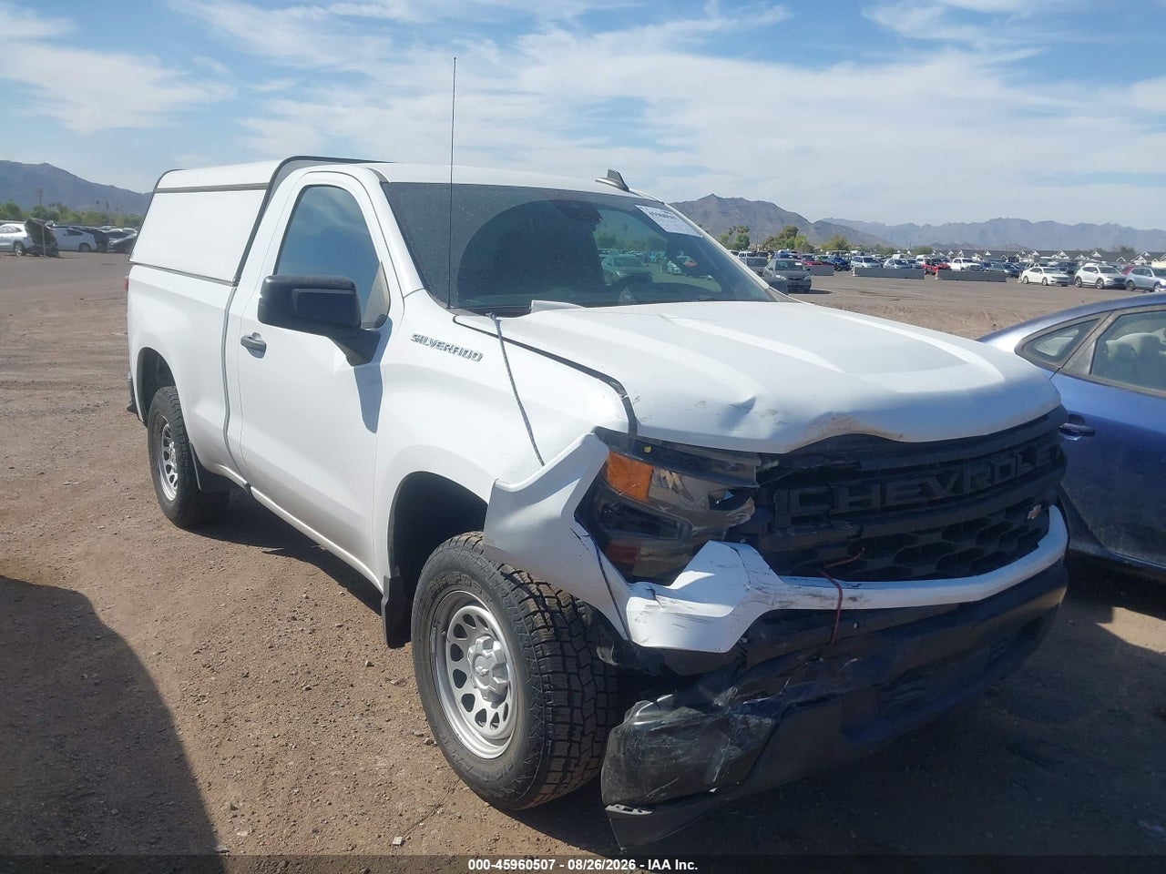 3GCNAAEK2PG****** · 2023 CHEVROLET SILVERADO 1500 2WD  STANDARD BED WT