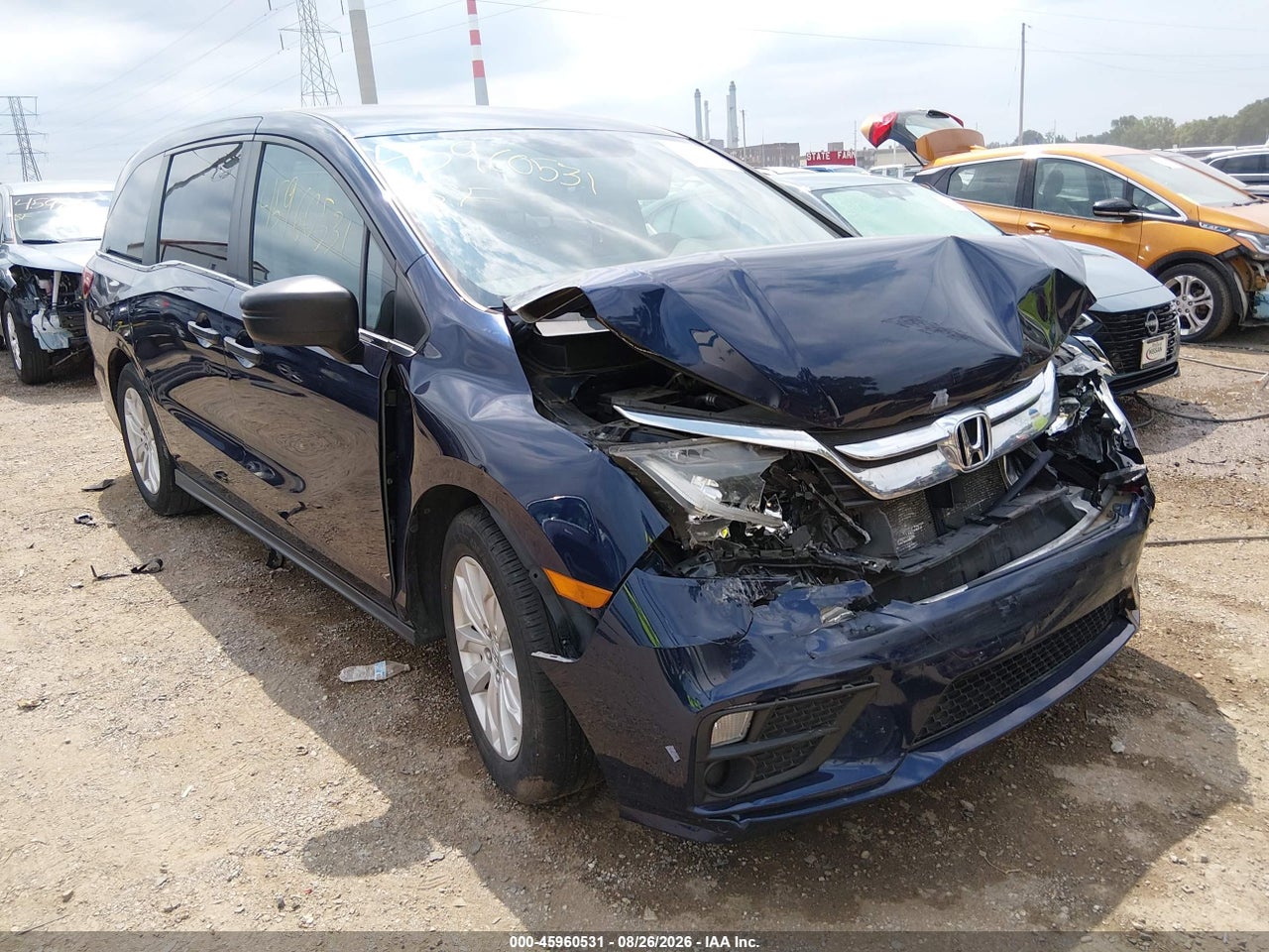5FNRL6H26KB****** · 2019 HONDA ODYSSEY LX