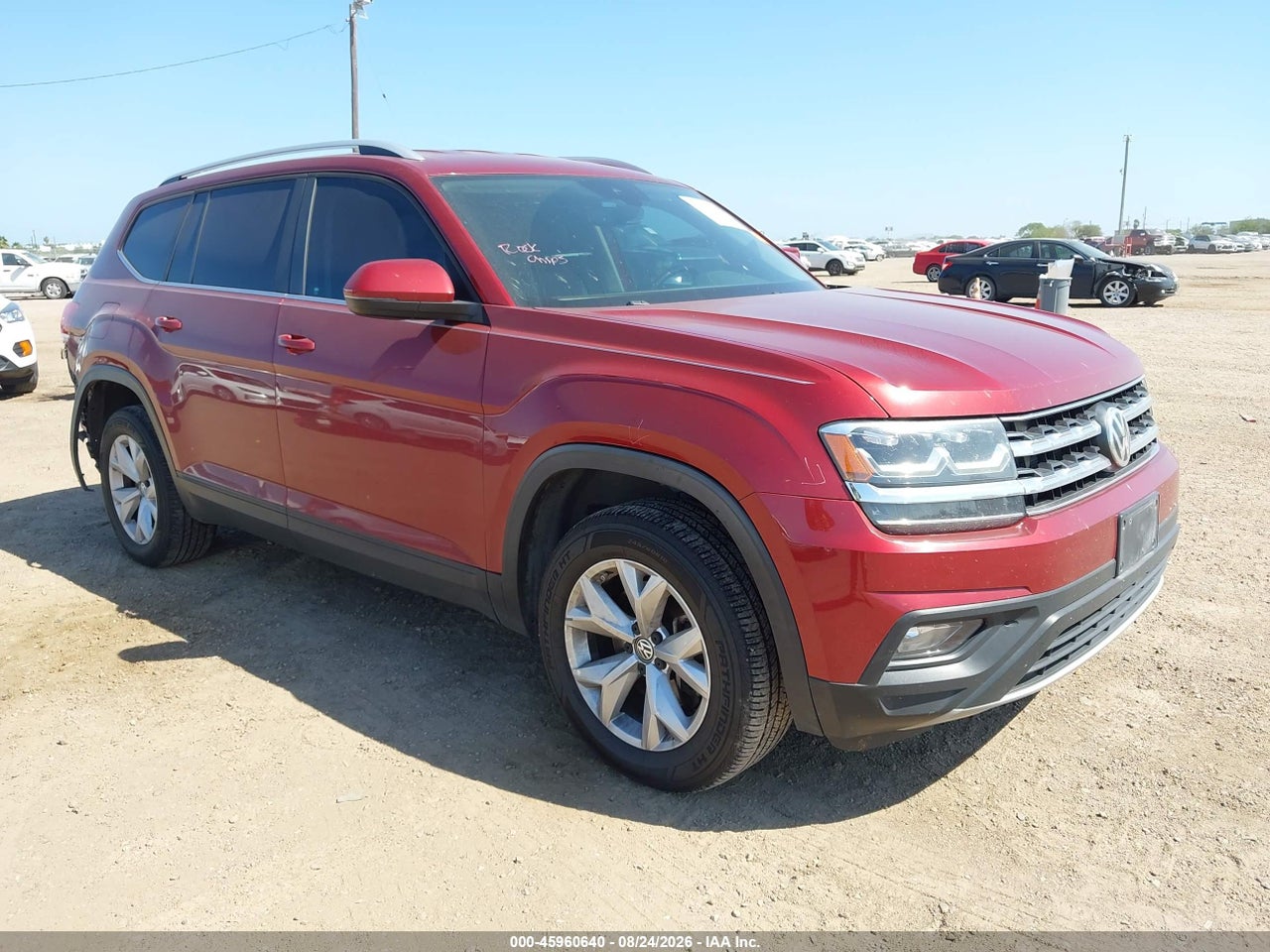 1V2LR2CA2JC****** · 2018 VOLKSWAGEN ATLAS 3.6L V6 SE/3.6L V6 SE W/TECHNOLOGY