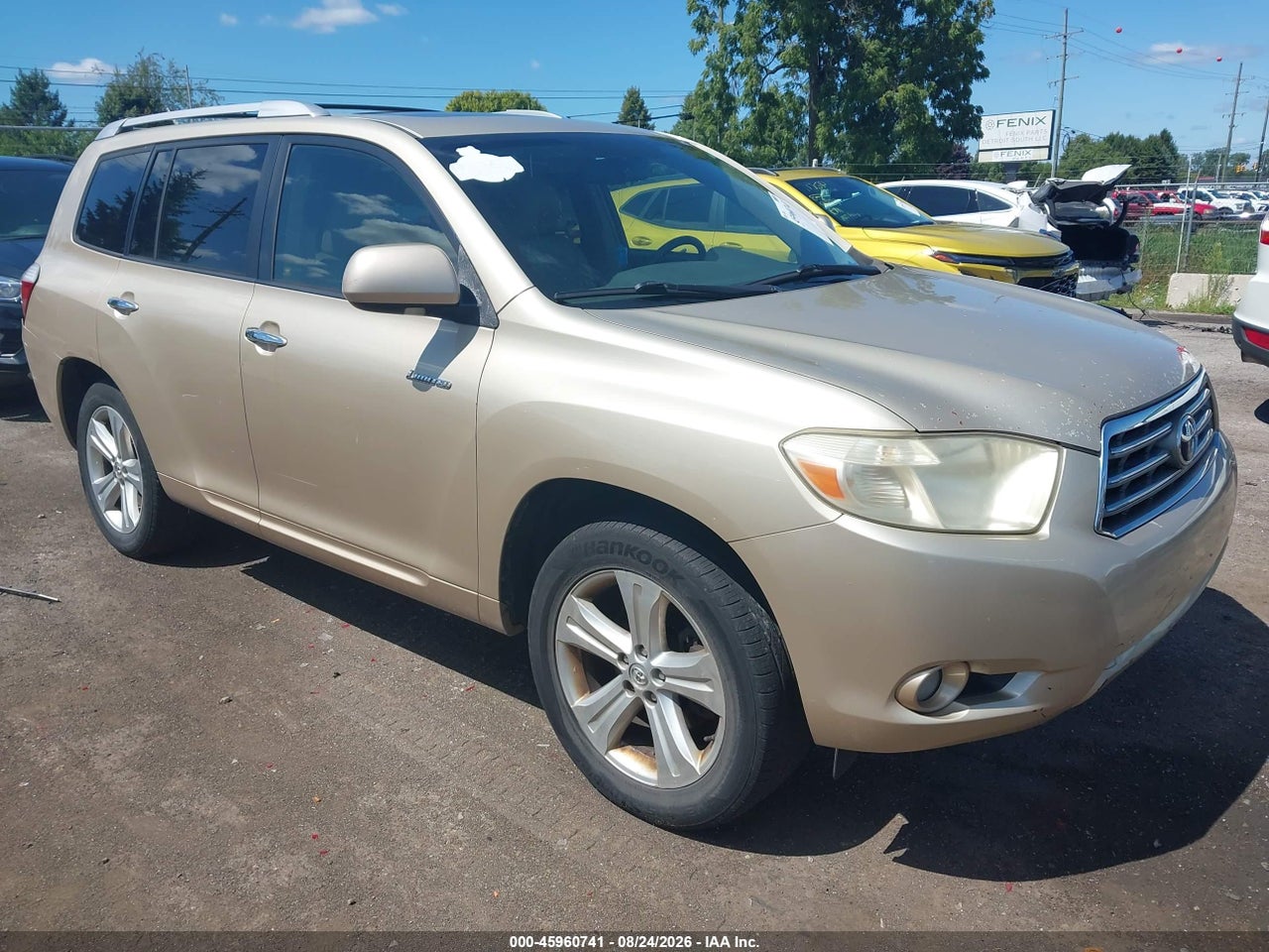 2008 TOYOTA HIGHLANDER LIMITED