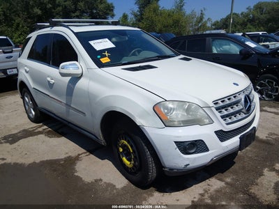 4JGBB8GB6AA****** · 2010 MERCEDES-BENZ ML 350 4MATIC