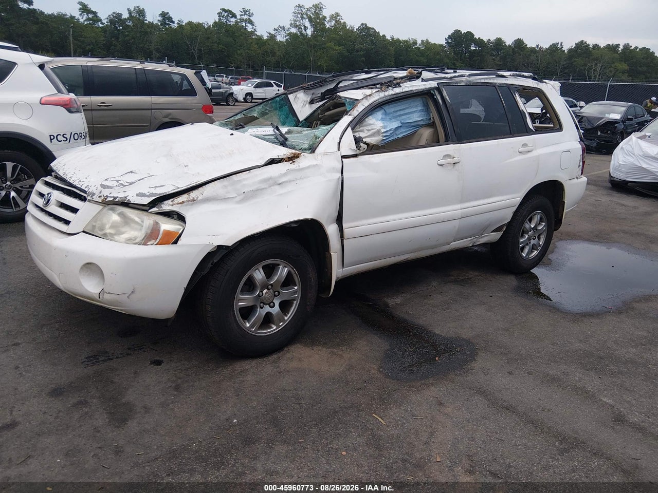 2007 TOYOTA HIGHLANDER 3RD ROW · 2/11