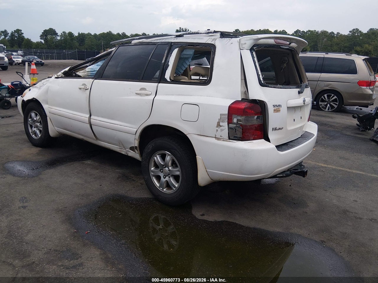 2007 TOYOTA HIGHLANDER 3RD ROW · 3/11
