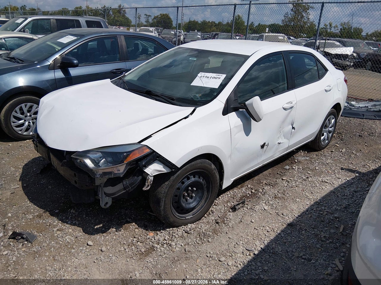 2016 TOYOTA COROLLA LE · 2/11