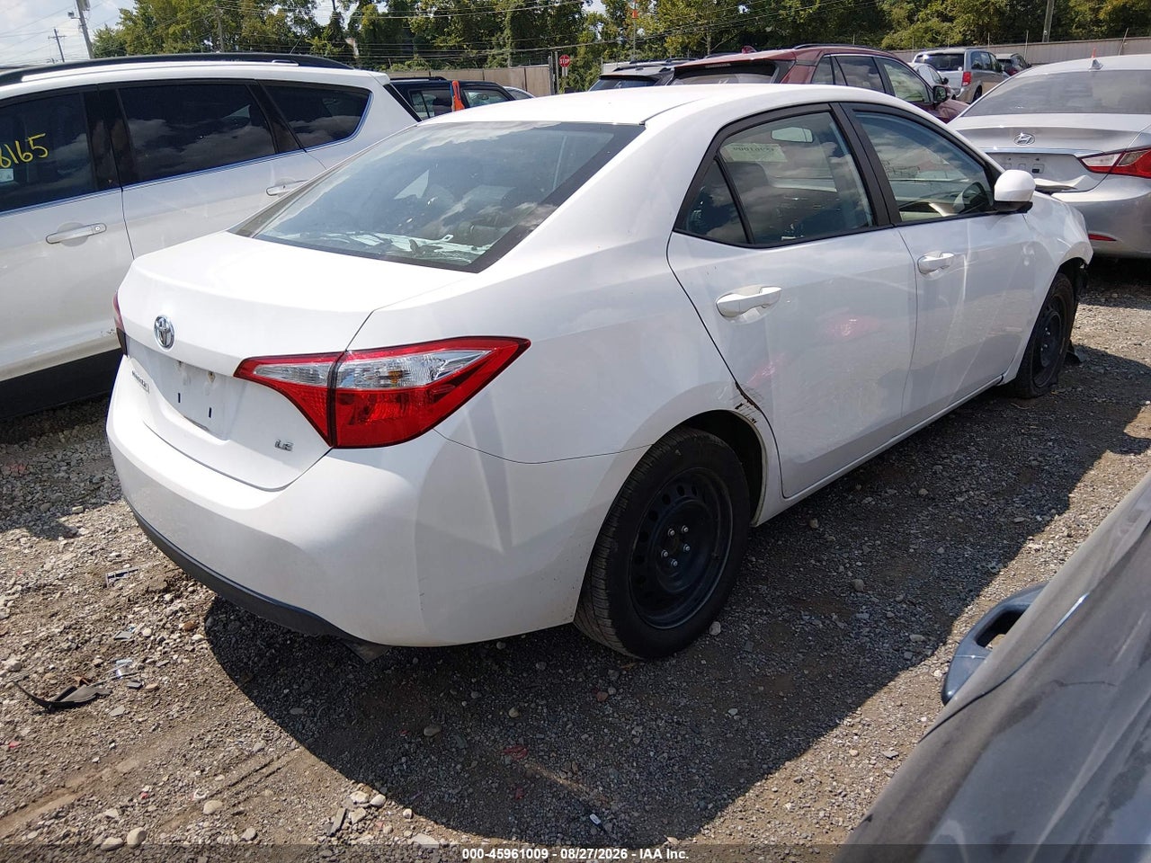 2016 TOYOTA COROLLA LE · 4/11