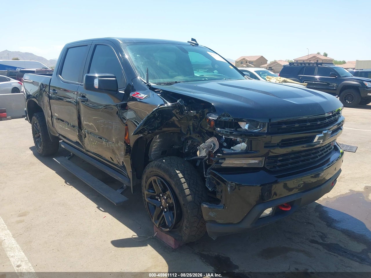 1GCPYFED2MZ****** · 2021 CHEVROLET SILVERADO 1500 4WD  SHORT BED LT TRAIL BOSS