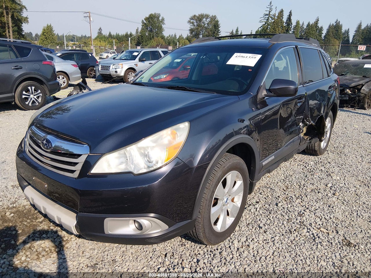 2012 SUBARU OUTBACK 2.5I LIMITED · 2/11