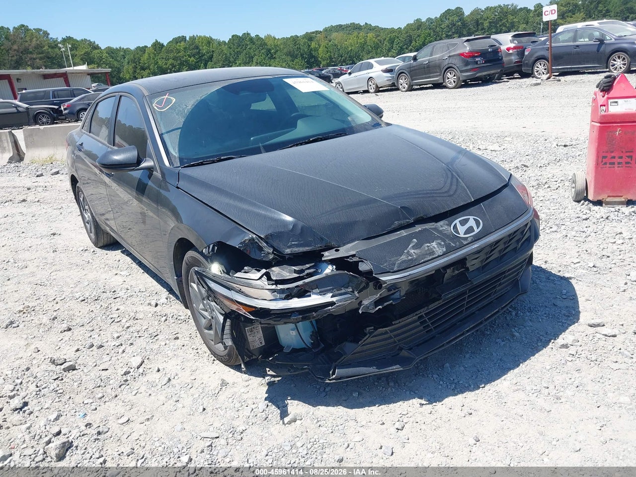 KMHLM4DJ4SU****** · 2025 HYUNDAI ELANTRA HYBRID BLUE