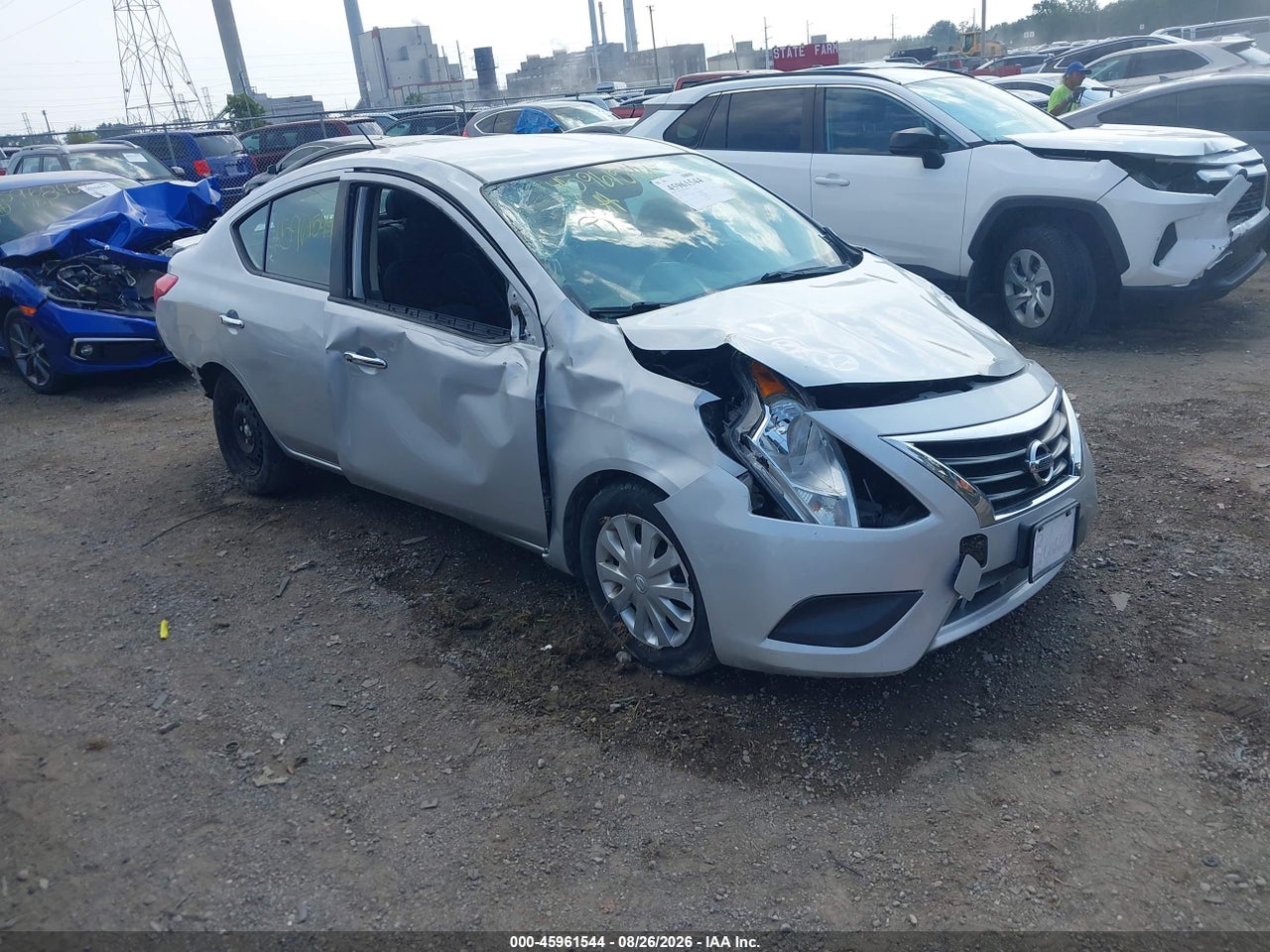 3N1CN7AP3KL****** · 2019 NISSAN VERSA 1.6 SV