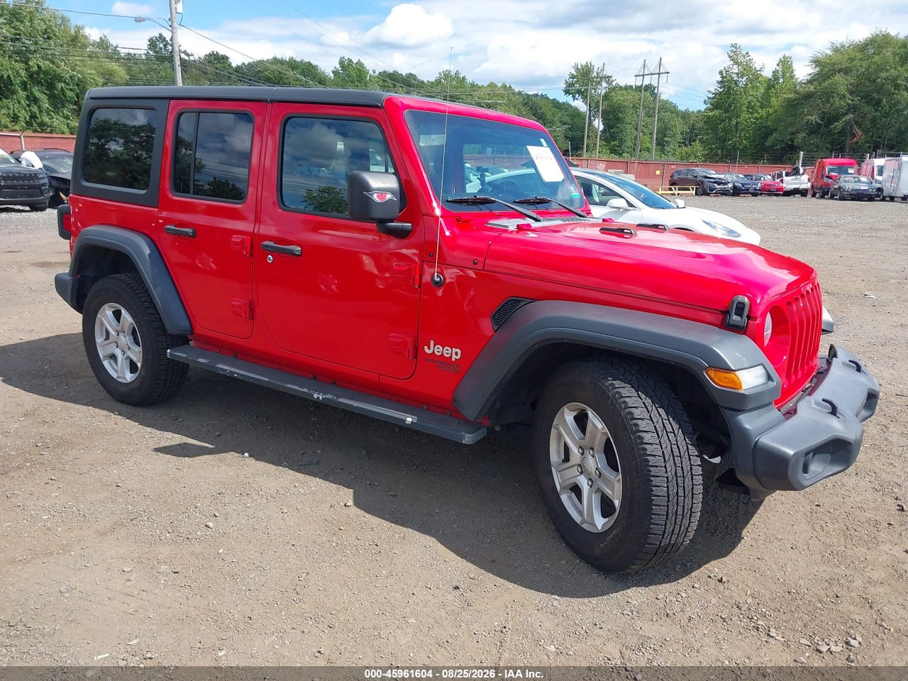 1C4HJXDG1LW****** · 2020 JEEP WRANGLER UNLIMITED SPORT S 4X4